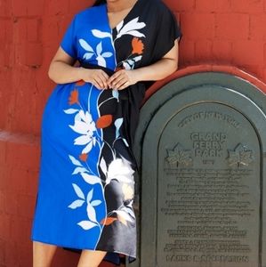 Eloquii Maxi Printed Dress 14/16